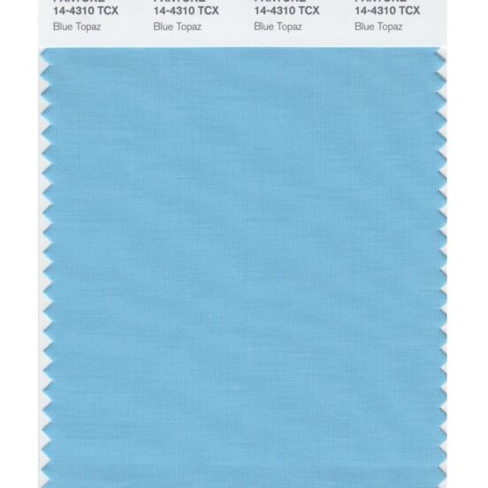 Pantone 14-4310 TCX Swatch Card Blue Topaz