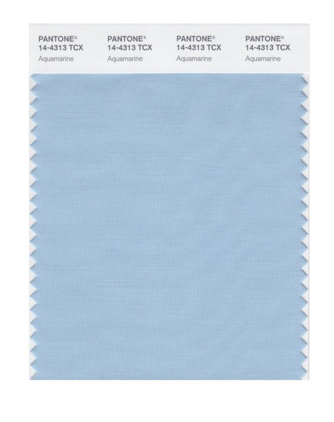 Pantone 14-4313 TCX Swatch Card Aquamarine