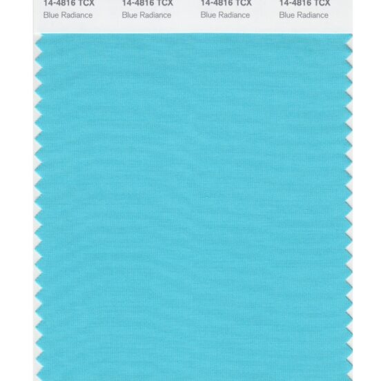 Pantone 14-4816 TCX Swatch Card Blue Radiance