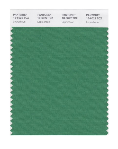 Pantone 18-6022 TCX Swatch Card Leprechaun