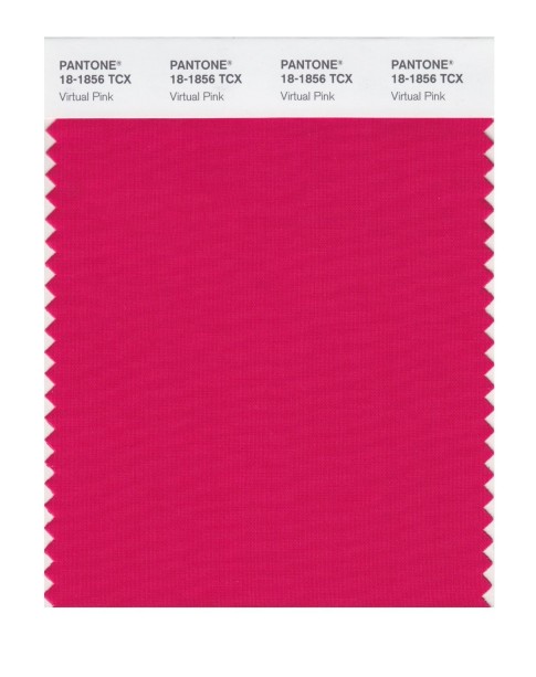 Pantone 18-1856 TCX Swatch Card Virtual Pink