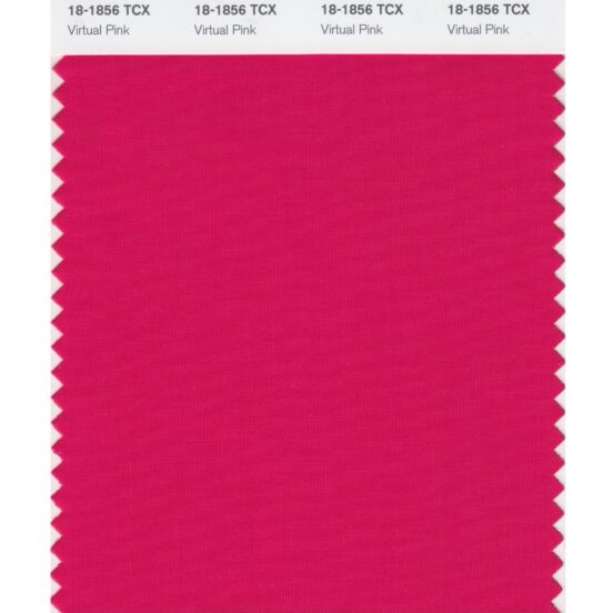 Pantone 18-1856 TCX Swatch Card Virtual Pink