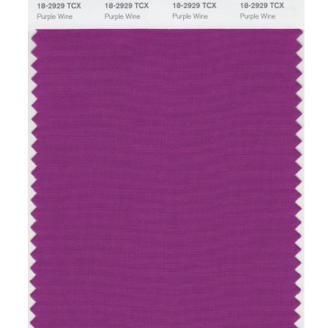 Pantone 18-2929 TCX Swatch Card Purple Wine