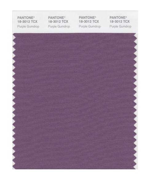 Pantone 18-3012 TCX Swatch Card Purple Gumdrop