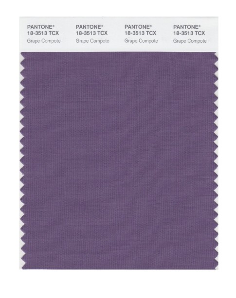 Pantone 18-3513 TCX Swatch Card Grape Compote