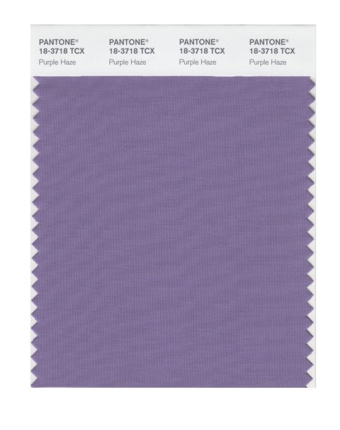Pantone 18-3718 TCX Swatch Card Purple Haze
