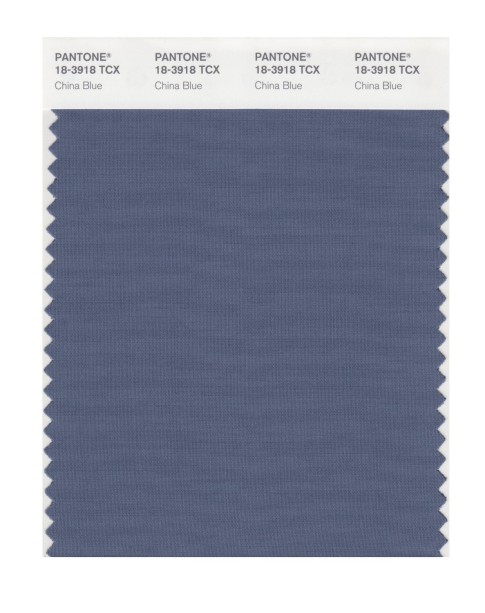 Pantone 18-3918 TCX Swatch Card China Blue