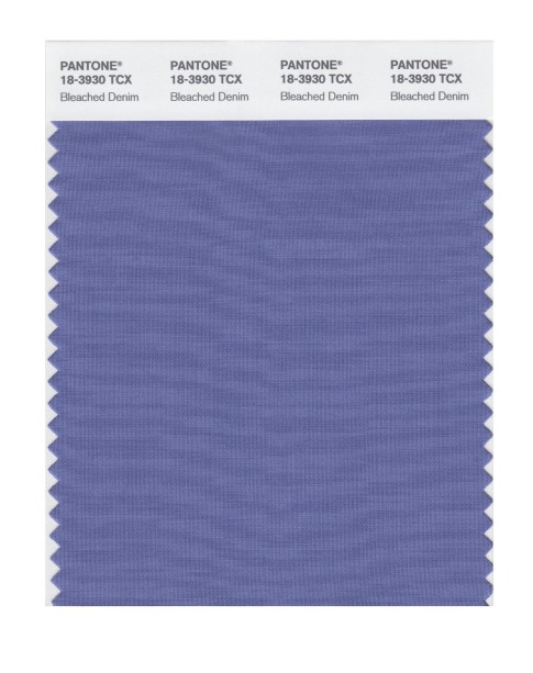 Pantone 18-3930 TCX Swatch Card Bleached Denim