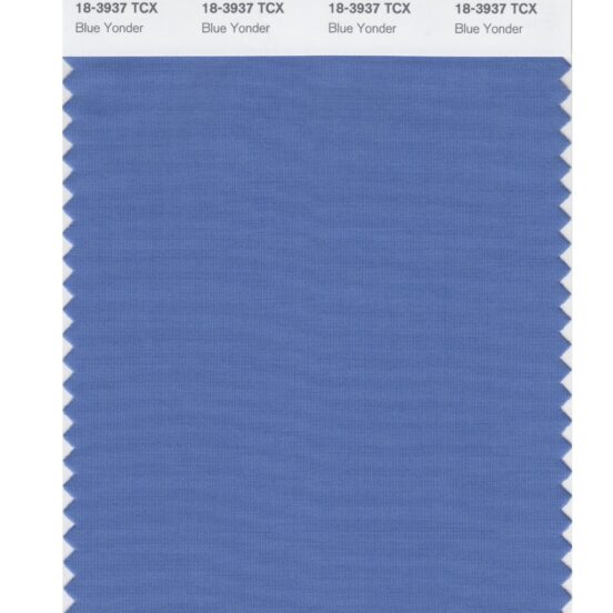 Pantone 18-3937 TCX Swatch Card Blue Yonder