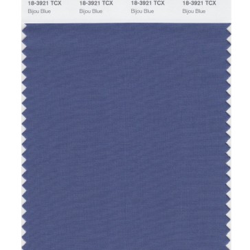 Pantone 18-3921 TCX Swatch Card Bijou Blue
