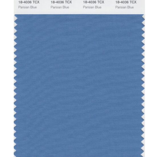 Pantone 18-4036 TCX Swatch Card Parisian Blue
