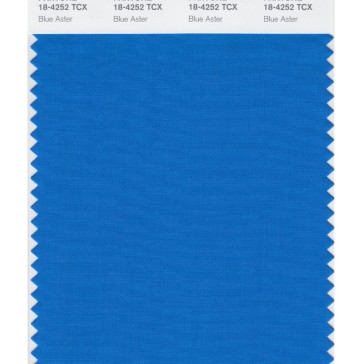Pantone 18-4252 TCX Swatch Card Blue Aster