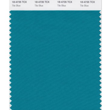 Pantone 18-4735 TCX Swatch Card Tile Blue