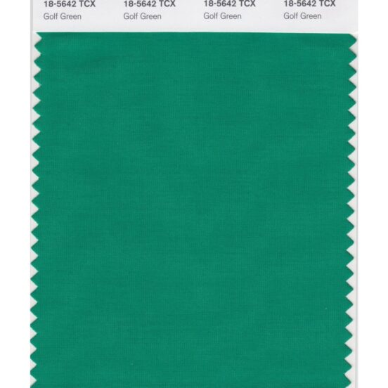 Pantone 18-5642 TCX Swatch Card Golf Green