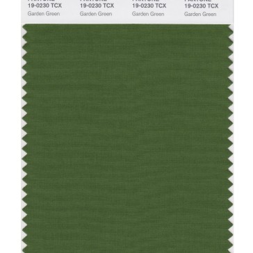 Pantone 19-0230 TCX Swatch Card Garden Green