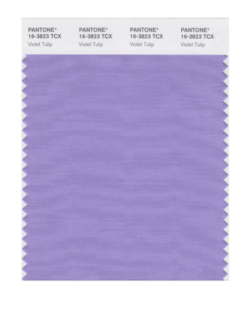 Pantone 16-3823 TCX Swatch Card Violet Tulip