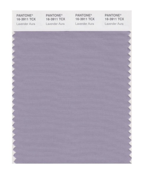 Pantone 16-3911 TCX Swatch Card Lavender Aura