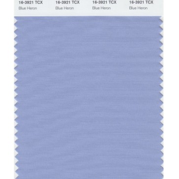 Pantone 16-3921 TCX Swatch Card Blue Heron
