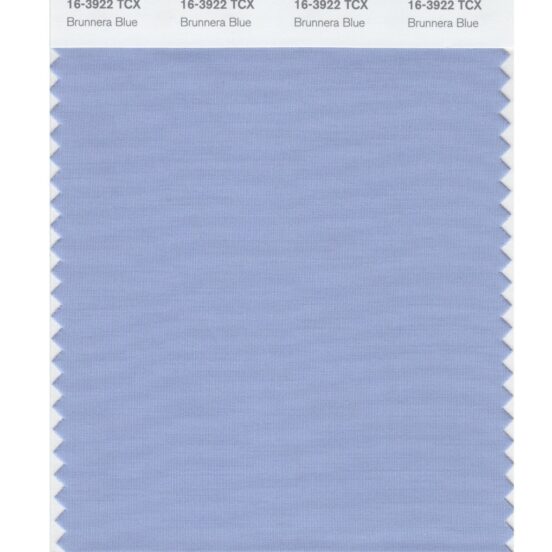 Pantone 16-3922 TCX Swatch Card Brunnera Blue