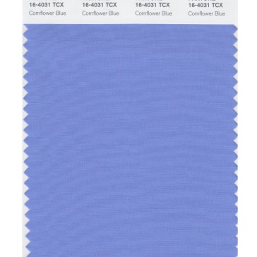 Pantone 16-4031 TCX Swatch Card Cornflower Blue