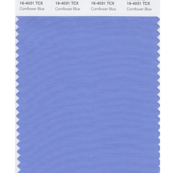 Pantone 16-4031 TCX Swatch Card Cornflower Blue
