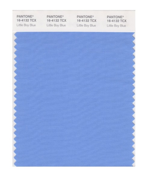 Pantone 16-4132 TCX Swatch Card Little Boy Blue