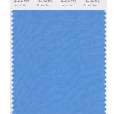 Pantone 16-4134 TCX Swatch Card Bonnie Blue