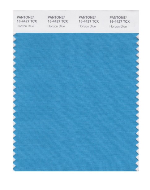 Pantone 16-4427 TCX Swatch Card Horizon Blue