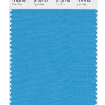 Pantone 16-4529 TCX Swatch Card Cyan Blue