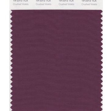 Pantone 19-2312 TCX Swatch Card Crushed Violets