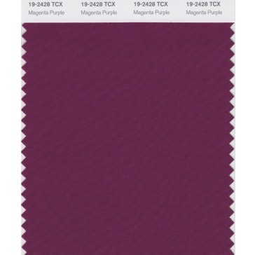 Pantone 19-2428 TCX Swatch Card Magenta Purple