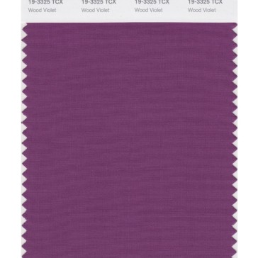 Pantone 19-3325 TCX Swatch Card Wood Violet