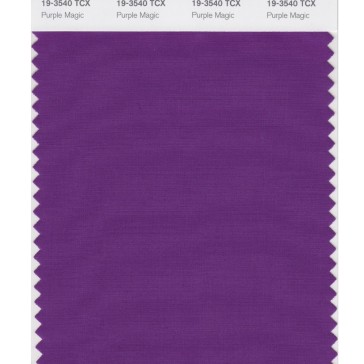 Pantone 19-3540 TCX Swatch Card Purple Magic