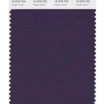 Pantone 19-3725 TCX Swatch Card Purple Velvet
