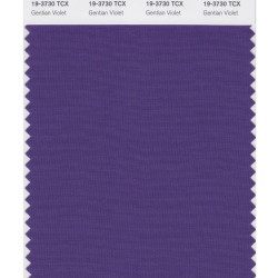 Pantone 19-3730 TCX Swatch Card Gentian Violet