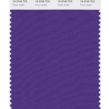 Pantone 19-3748 TCX Swatch Card Prism Violet