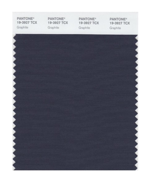 Pantone 19-3927 TCX Swatch Card Graphite