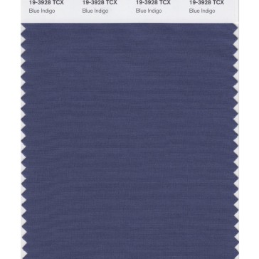 Pantone 19-3928 TCX Swatch Card Blue Indigo