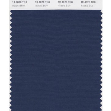 Pantone 19-4028 TCX Swatch Card Insignia Blue