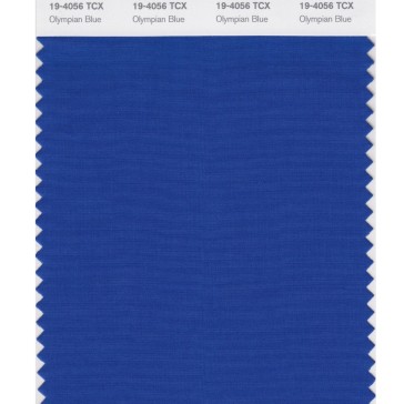 Pantone 19-4056 TCX Swatch Card Olympian Blue