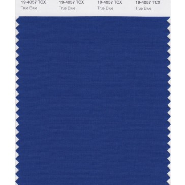 Pantone 19-4057 TCX Swatch Card True Blue