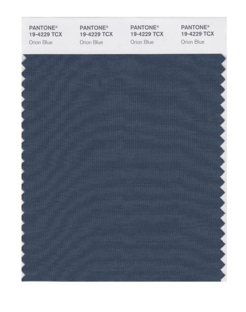Pantone 19-4229 TCX Swatch Card Orion Blue