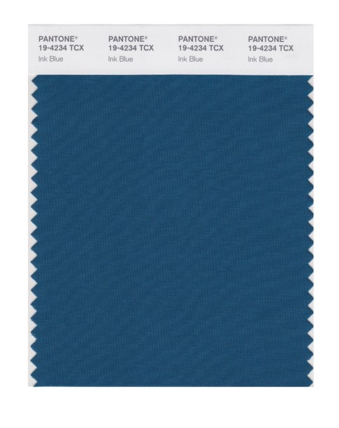 Pantone 19-4234 TCX Swatch Card Ink Blue