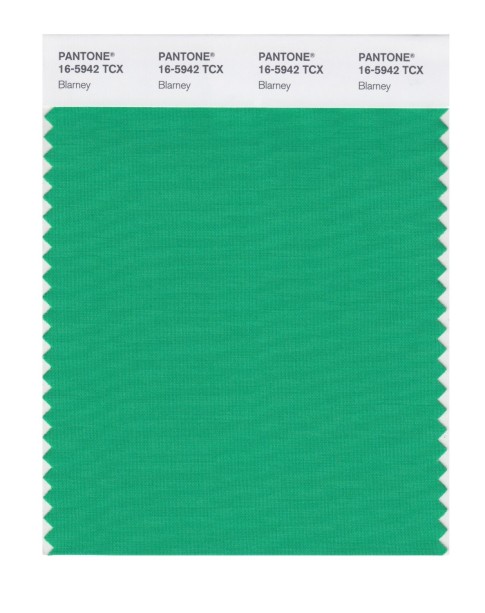 Pantone 16-5942 TCX Swatch Card Blarney