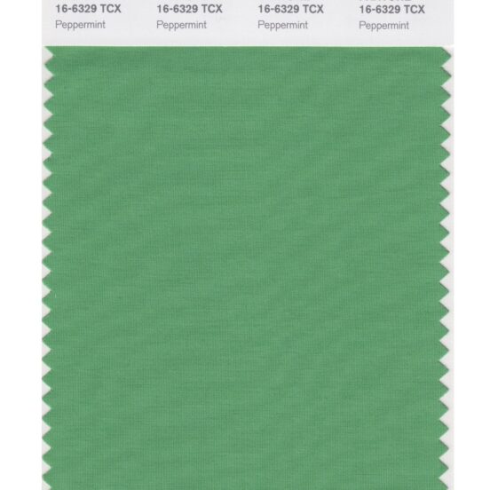 Pantone 16-6329 TCX Swatch Card Peppermint