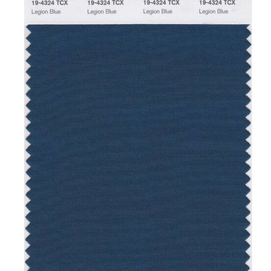 Pantone 19-4324 TCX Swatch Card Legion Blue