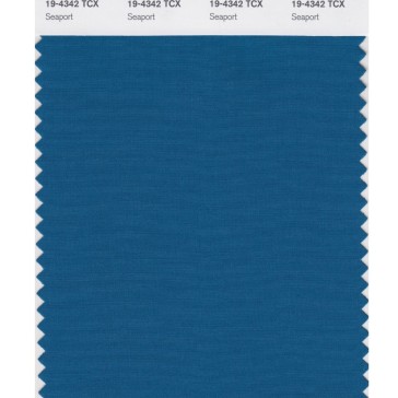 Pantone 19-4342 TCX Swatch Card Seaport