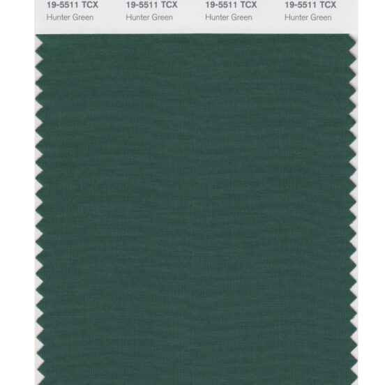 Pantone 19-5511 TCX Swatch Card Hunter Green