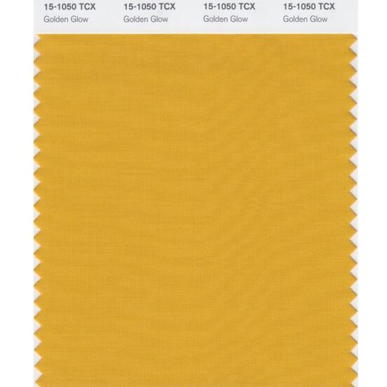 Pantone 15-1050 TCX Swatch Card Golden Glow