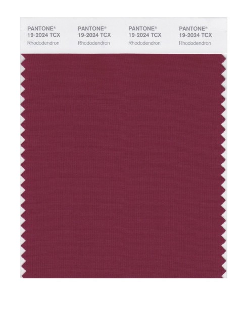 Pantone 19-2024 TCX Swatch Card Rhododendron